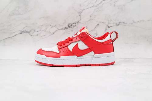 【260】[CK6654-601]-[SB DUNK LOW DISRUPT SIREN RED/SIREN RED-WHITE]-[WOMAN:36-39]-[MAN:40-45]