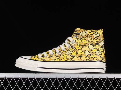 【270】[162054C]-[PEANUTS X CHUCK TAYLOR ALL-STAR 70S HIGH YELLOW/BLACK/WHITE]-[UNSIEX:35-44]