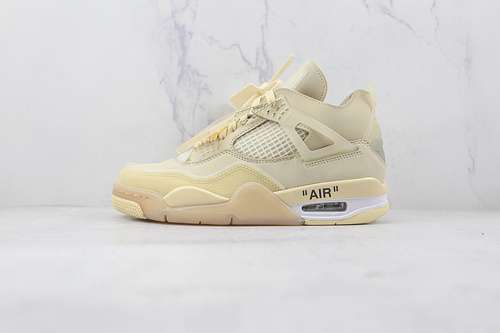 【630】[CV9388-100]-[OW X AIR JORDAN 4 SP SAIL/MUSLIN/WHITE/BLACK]-[WOMAN:36-39]-[MAN:40-47.5]