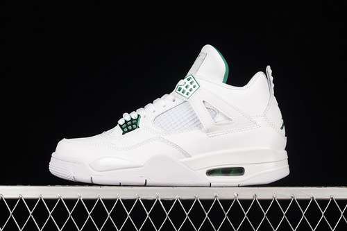 【340】[CT8527-113]-[AIR JORDAN 4 RETRO WHITE/PINE GREEN/METALLIC SILVER]-[WOMAN:36-39]-[MAN:40-48]