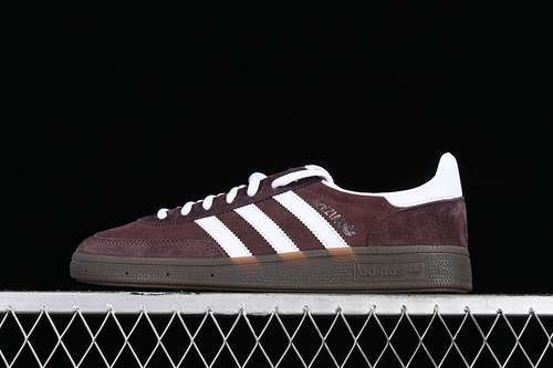 【280】[IF8914]-[ADIDAS HANDBALL SPEZIAL WHITE/BROWN]-[WOMAN:35.5-39]-[MAN:40-45]