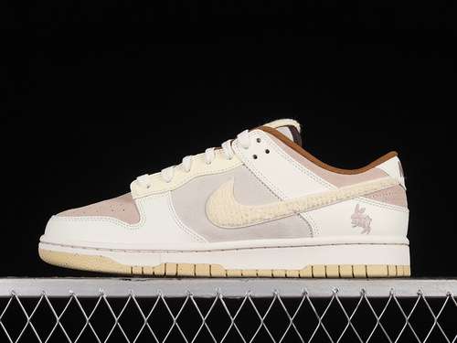 【400】[FD4203-211]-[DUNK LOW YEAR OF THE RABBIT FOSSIL STONE/COCONUT MILK/SAIL]-[UNSIZE:36-47.5]