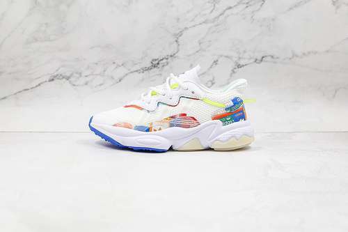 【250】[GX2714]-[OZWEEGO SHOES CLOUD WHITE/SEMI SOLAR SLIME/ACID MINT]-[WOMAN:36-39]-[MAN:40-45]