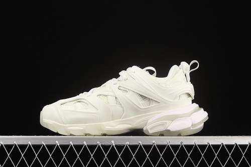 【650】[W3CR19000]-[BA*LEN*CIAGA TESS S.GOMMA SNEAKERS WHITE/WHITE/WHITE]-[WOMAN:35-39]-[MAN:40-46]