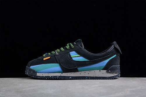 【320】[DR1413-001]-[UNION X NK CORTEZ BLACK/BLACK/BLUE]-[WOMAN:36-39]-[MAN:40-45]