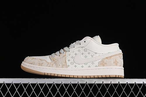 【360】[SJ9950-002]-[AIR JORDAN 1 LOW WHITE/KHAKI]-[WOMAN:36-39]-[MAN:40-45]