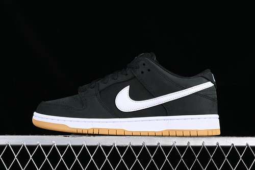 【370】[CD2563-006]-[DUNK LOW SB BLACK/WHITE/BLACK/GUM LIGHT BROWN]-[WOMAN:36-39]-[MAN:40-47.5]