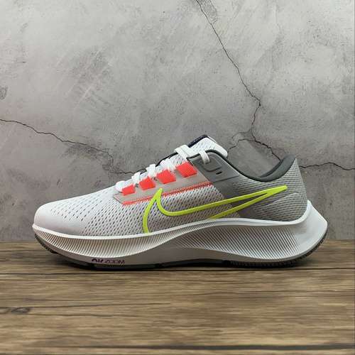 [DJ3128-001]-[AIR ZOOM PEGASUS 38 LE GREEDY DARK SMOKE GREY/WHITE/FLASH CRIMSON/VOLT]-[MAN:39-45]