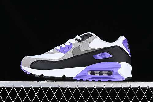 【250】[CD0490-103]-[AIR MAX 90 WHITE/BLACK/GREY/PURPLE]-[WOMAN:36-39]-[MAN:40-45]
