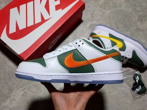 【480】[DN2489-300]-[SB DUNK LOW NY VS NY WHITE/GREEN/ORANGE]-[WOMAN:36-39]-[MAN:40-47.5]