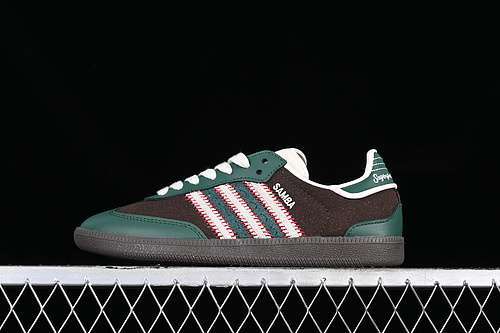 【260】[ID6022]-[SAMBA OG WHITE/BLACK/GREEN/RED]-[WOMAN:35-39]-[MAN:40-45]