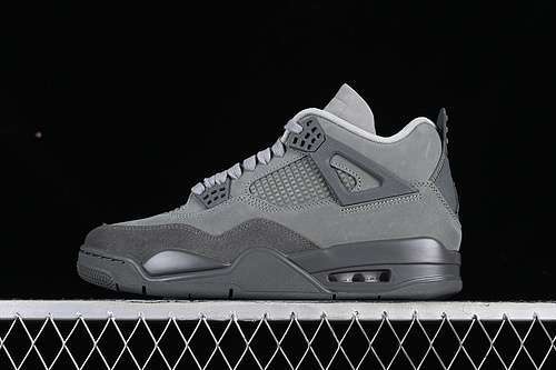 【580】[FQ7928-001]-[AIR JORDAN 4 RETRO PARIS OLYMPICS SMOKE GREY/IRON GREY/CEMENT GREY/PARTICLE GREY]