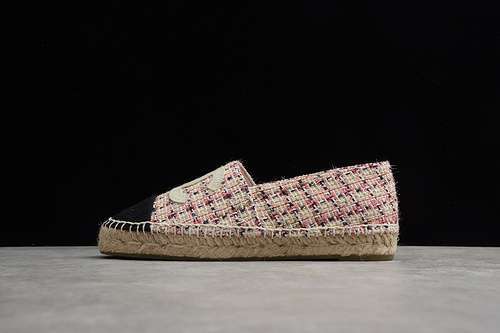 【420】[CHA*NEL FISHERMAN SHOES KHAKI/BLACK]-[WOMAN:35-40]