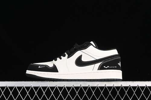 【360】[SJ6650-011]-[AIR JORDAN 1 LOW BLACK/WHITE]-[WOMAN:36-39]-[MAN:40-45]