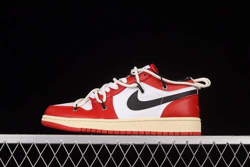 【300】[553560-118]-[AIR JORDAN 1 LOW GS GYM RED/BLACK/WHITE]-[WOMAN:36-39]-[MAN:40-46]