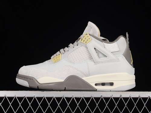 【360】[DV3742-021]-[AIR JORDAN 4 RETRO CRAFT PHOTON DUST/PALE VANILLA/OFF WHITE/GREY FOG/FLAT PEWTER]
