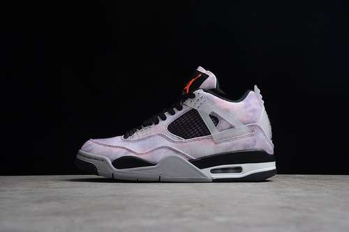 【550】[DH7138-506]-[AIR JORDAN 4 RETRO ZEN MASTER AMETHYST WAVE/BRIGHT CRIMSON/BLACK/CEMENT GREY]