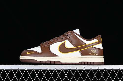 【270】[XH1733-004]-[SB DUNK LOW WHITE/BROWN]-[WOMAN:36-39]-[MAN:40-46]