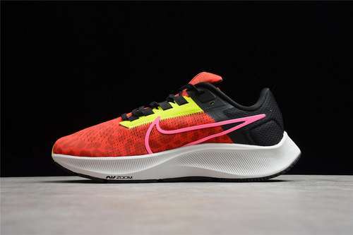 【280】[DM8061-600]-[AIR ZOOM PEGASUS 38 CHILE RED/PLATINUM TINT/HYPER PINK-BLACK]-[UNISEX:36-45]