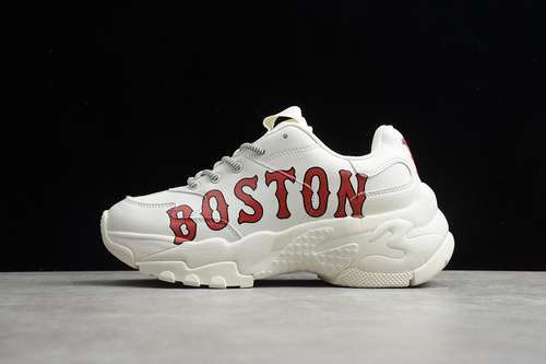 【260】[BIG BALL CHUNKY SHOES WHITE/WHITE/RED]-[WOMAN:36-39]-[MAN:40-44]