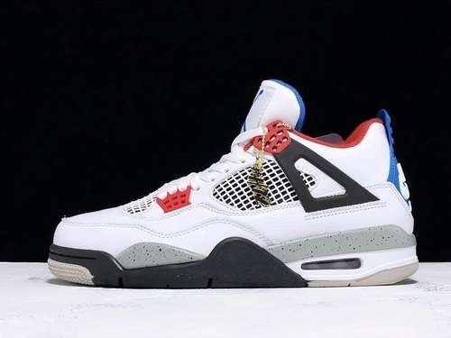 [CI1184-146]-[H12 AIR JORDAN 4 RETRO WHAT THE WHITE/BLUE/RED]-[MAN:40-47.5]-[OG00270]