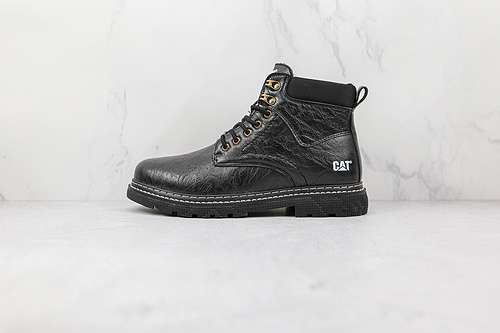 【380】[CAT HIKING BOOTS BLACK/BLACK/BLACK]-[MAN:39-44]