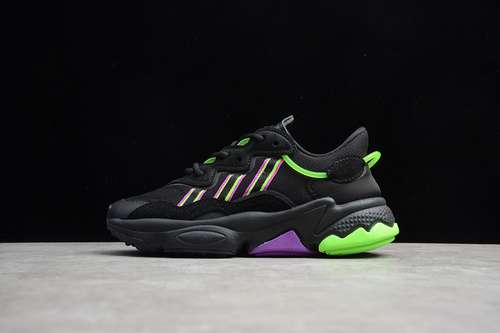 【260】[FU7449]-[OZWEEGO SHOES CORE BLACK/GREEN/PURPLE]-[WOMAN:36-39]-[MAN:40-45]