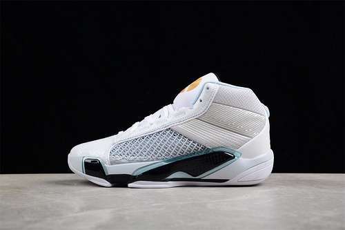 【340】[FN7481-100]-[AIR JORDAN 38 FIBA WHITE/GREY/BLACK/YELLOW]-[MAN:39-46]