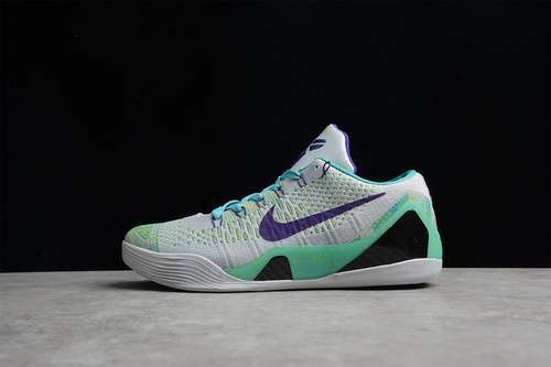 【360】[630487-005]-[KOBE 9 ELITE LOW GREY/PURPLE/SKY BLUE]-[MAN:40-46]