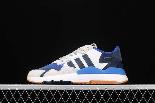 【280】[FV6404]-[NINJA X NITE JOGGER TIME IN CLOUD WHITE/COLLEGIATE NAVY-COLLEGIATE ROYAL]