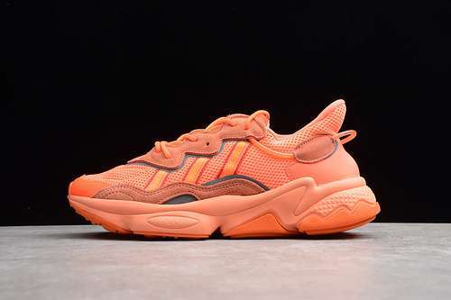 [59-57-66]-[EE7009]-[OZWEEGO SHOES HI-RES CORAL/SEMI CORAL/SOLAR ORANGE]-[UNISEX:36-45]