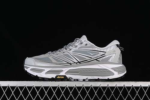 【270】[1126851 SRYG]-[HOKA MAFATE THREE 2 WHITE/GREY/BLACK/SILVER]-[WOMAN:36-39]-[MAN:40-45]