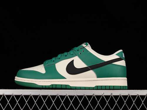 【300】[DR9654-100]-[DUNK LOW SE LOTTERY PACK PALE IVORY/MALACHITE/PALE IVORY/BLACK]-[UNSIZE:36-46]