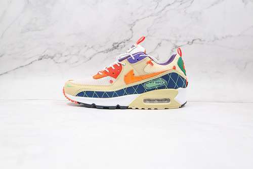 【320】[CZ9078-784]-[AIR MAX 90 MOUNTAINEERING TEAM GOLD/COASTAL BLUE/CAMELLIA/TOTAL ORANGE]-[36-45]