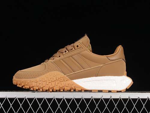 【300】[H03549]-[ RETROPY E5 WRP WHITE/BROWN/YELLOW]-[WOMAN:36-39]-[MAN:40-45]