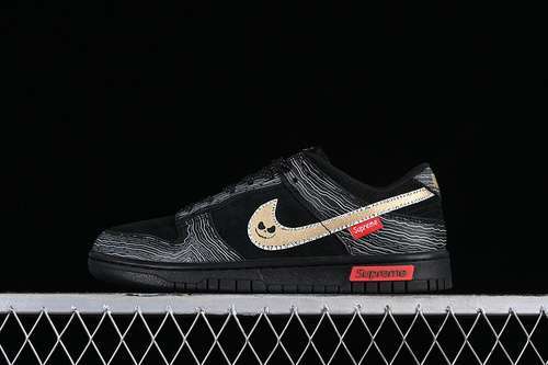 【360】[XD6188-025]-[SUPREME SB DUNK LOW BLACK/GREY/BROWN]-[WOMAN:36-39]-[MAN:40-45]