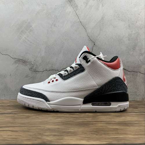 【430】[CZ6431-100]-[AIR JORDAN 3 RETRO DENIM SE FIRE RED WHITE/FIRE RED/BLACK]-[MAN:40-47.5]