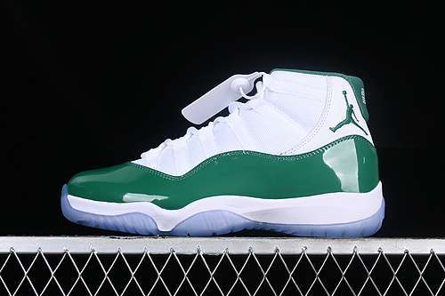 【480】[CT8012-113]-[AIR JORDAN 11 RETRO WHITE/GREEN]-[MAN:40-47.5]