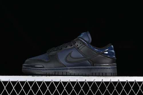 【230】[DZ2794-400]-[DUNK LOW TWIST DARK OBSIDIAN/BLACK/BLACK]-[WOMAN:36-39]-[MAN:40-45]