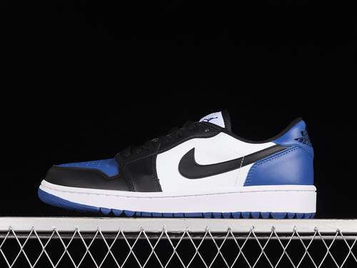 【280】[DD9315-102]-[AIR JORDAN 1 LOW GOLF ROYAL TOE WHITE/SPORT ROYAL/BLACK]-[WOMAN:35.5-39]