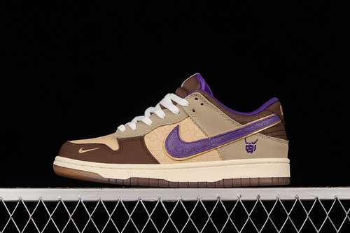 【270】[DQ5009-268]-[DUNK LOW PREMIUM SETSUBUN WHITE ONYX/COURT PURPLE/KHAKI]-[UNSIZE:36-45]