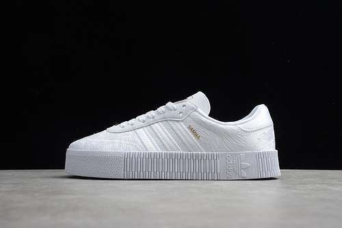 【300】[EG5158]-[SAMBAROSE SHOES CLOUD WHITE/CLOUD WHITE/GOLD METALLIC]-[WOMAN:36-40]