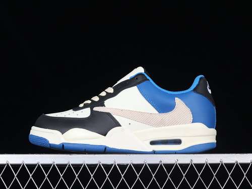 【270】[ZG9168-004]-[AIR JORDAN 4 RETRO WHITE/BLUE/BLACK]-[WOMAN:36-39]-[MAN:40-46]