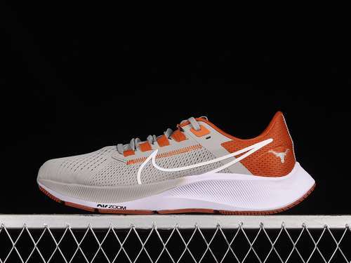 【280】[DJ0858-001]-[AIR ZOOM PEGASUS 38 TEXAS PEWTER GREY/DESERT ORANGE/WHITE]-[MAN:39-45]