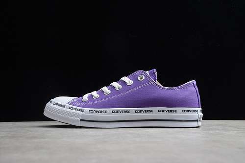 【240】[1SC260]-[CHUCK TAYLOR ALL STAR LOGOFOXING LOW WHITE/PURPLE]-[WOMAN:35-39]-[MAN:40-44]