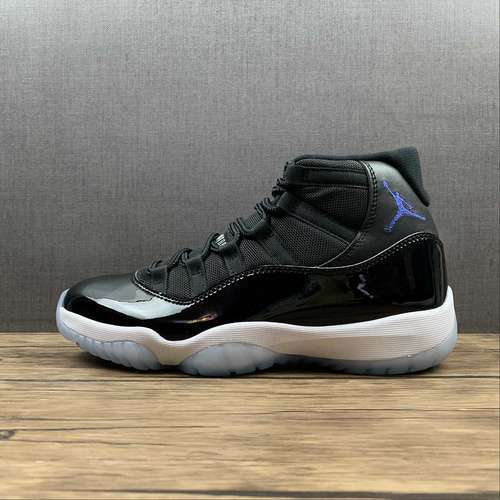 【430】[378037-003]-[AIR JORDAN 11 RETRO SPACE JAM 2016 BLACK/CONCORD-WHITE]-[MAN:40-47.5]