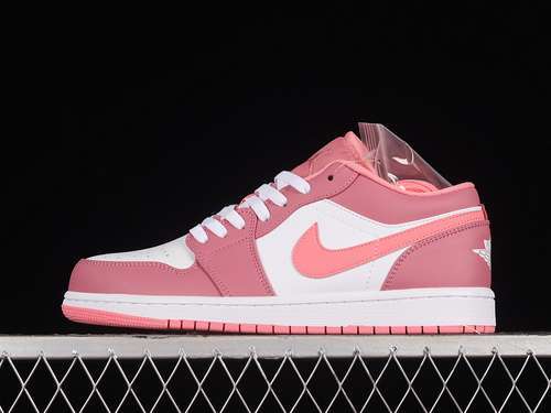 【300】[553558-616]-[AIR JORDAN 1 LOW WHITE/DESERT BERRY/PINK]-[WOMAN:36-39]-[MAN:40-46]