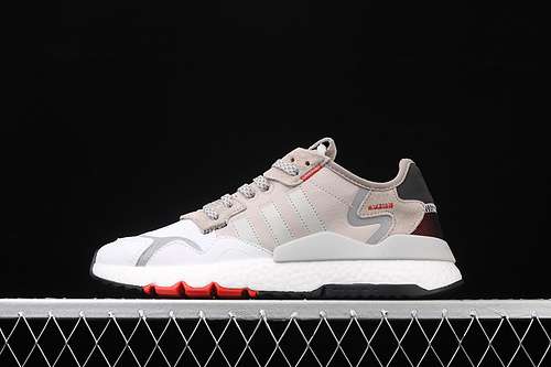 【280】[EF5409]-[NITE JOGGER SHOES METAL GREY/METAL GREY/CLOUD WHITE]-[UNISEX:36-45]