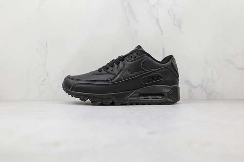 【320】[302519-001]-[AIR MAX 90 LEATHER BLACK/BLACK/BLACK]-[WOMAN:36-39]-[MAN:40-45]