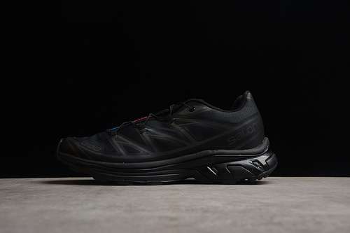 【300】[SALOMON XT-6 RUNNING SHOES BLACK/BLACK/BLACK]-[MAN:40-47]